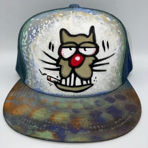Hand Painted hat 358