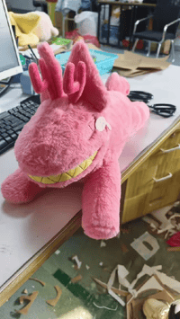 Image 3 of Cursed Alastor Deer Weighted Plush