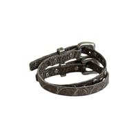 Image 3 of "Smashed Buckle" Double Bracelet 1.0 (Grey)