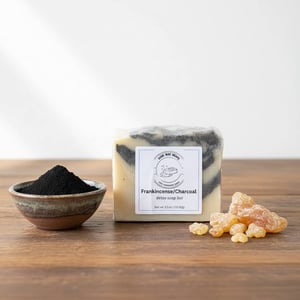 Image of Frankincense /Charcoal Soap