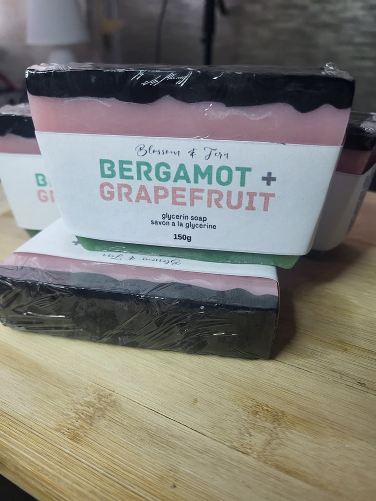 Image of Bergamot + Grapefruit Soap