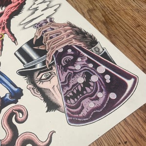 Image of Halloween ‘25 Riso Print