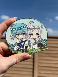 Image 3 of Uki Uki Chibi enamel pin 
