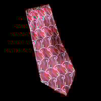 Image 1 of Lanvin Geometric Abstract Silk Tie
