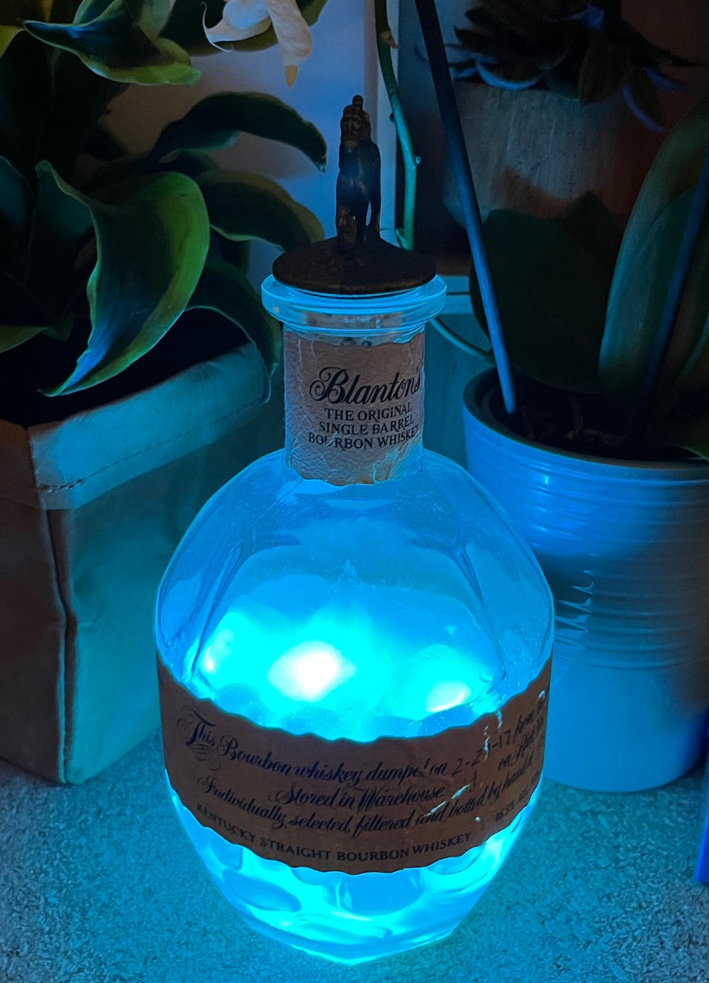 Liquor Lantern -  Blanton’s Bourbon
