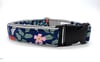 Blue Garden Flower Collar