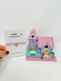 Image 2 of Ensemble bracelet et Polly Pocket L'église Mariage