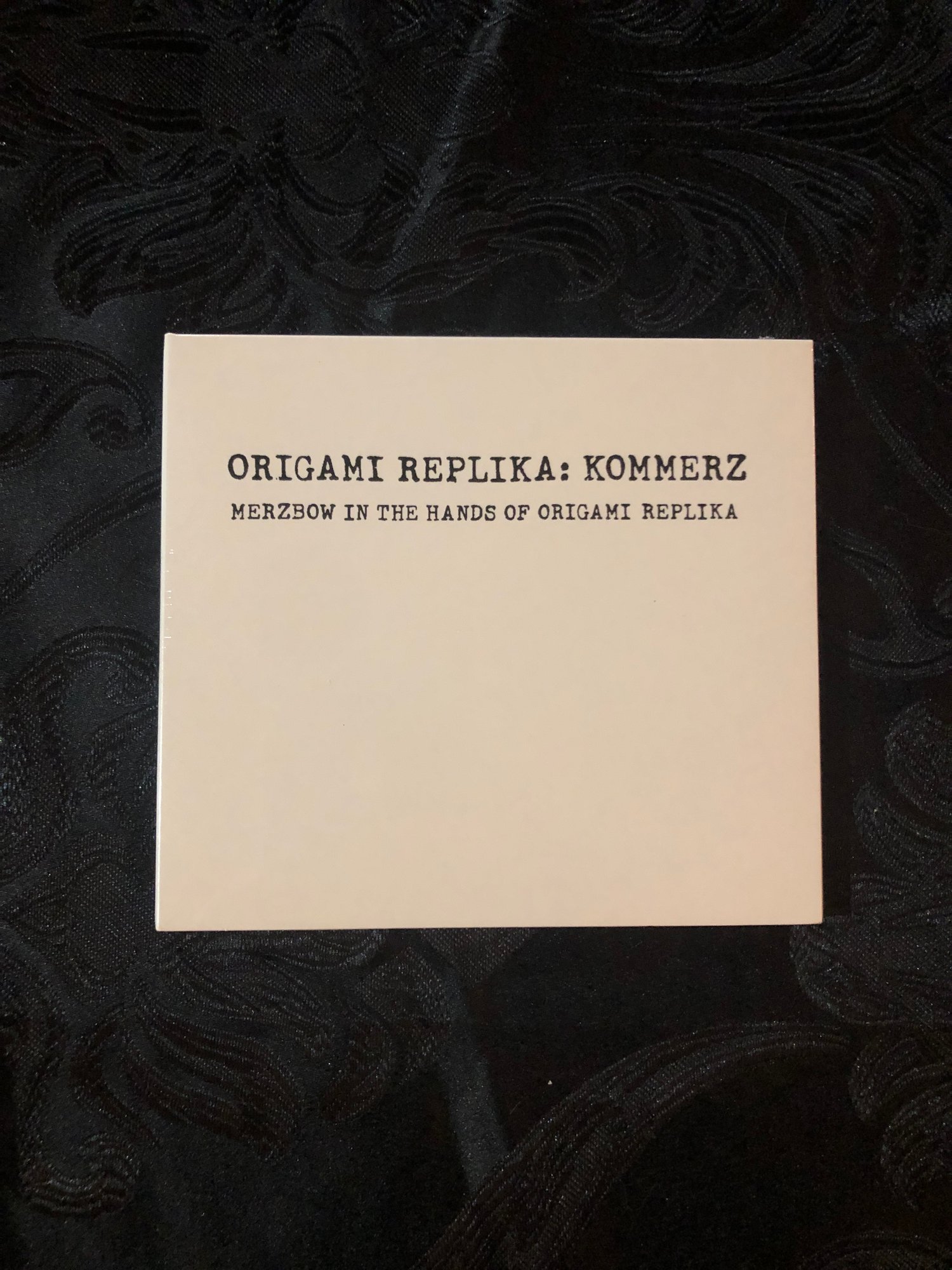 Origami Replika - Kommerz: Merzbow In The Hands of Origami Replika CD (Segerhuva)