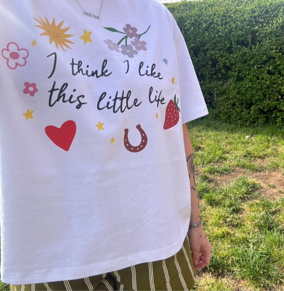 Image of I think I like this little life adults tee