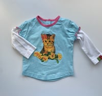 Image 3 of Oilily cat tshirt 6 - 9 months 