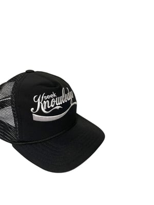 Image of The Seek Knowledge Trucker ( Black )