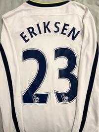 Image 1 of Tottenham Hotspur “ERIKSEN 23” 2014/15 Home LS Shirt (S)