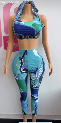 Aqua Set w/ hair tye 
