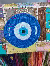 Image 3 of FRILL body cross Sari bag with ruffle -large detachable strap- Protection Eye 2