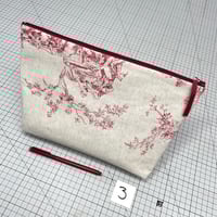 Image 3 of Toile de Jouy Pouch No.3 Sleigh Ride