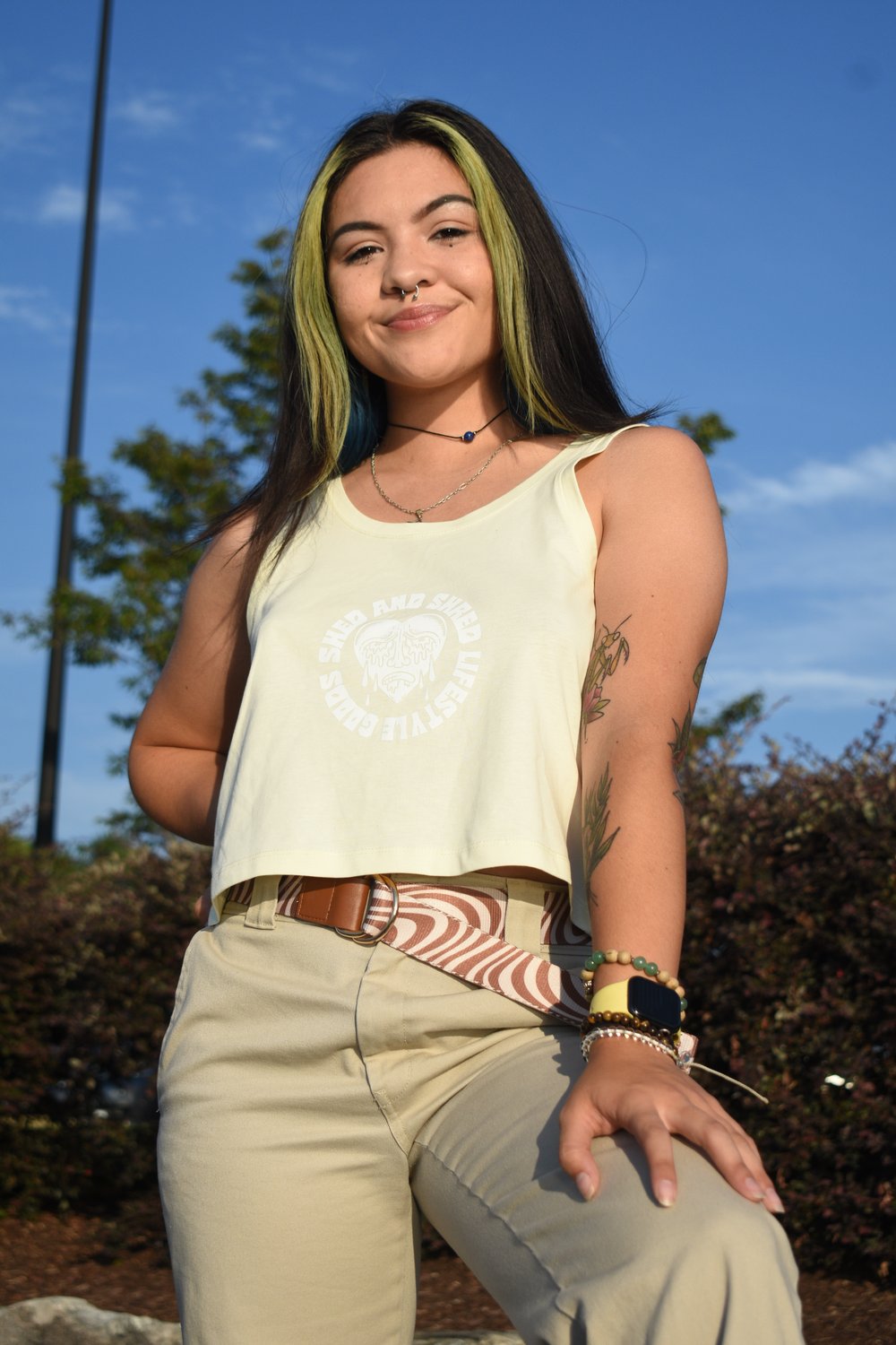Legacy Crop Tank (Butter)