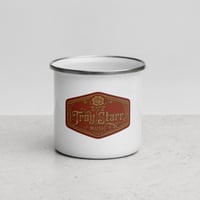 Image 5 of TSM Yellow Rose Enamel Mug