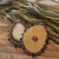 Image 2 of Sweetgrass Antler Dangles