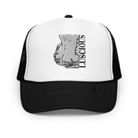 Image 1 of FRESH FROM THE GRAVE FOAM MESH HAT - LUSCIOUS