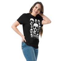 Image 3 of Little Plastic Skulls unisex tee (Ghost White)