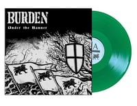 Image 1 of Burden - Under The Banner LP Green Vinyl w/ Black & White Jacket