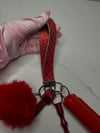 Red Lv Safey Keychain 