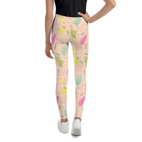 Image 4 of Amira Loves Ice Cream Youth Leggings