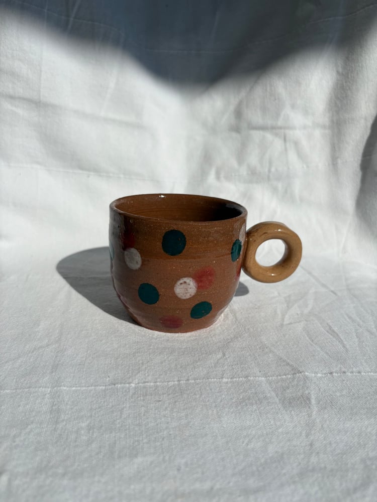 Image of mouse cup polka dots 2