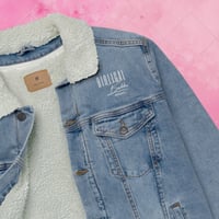 Image 5 of ‘Sanctified Baddie’ Denim Jean Jacket 