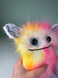 Image 2 of Happy Weighted Monster - Rainbow