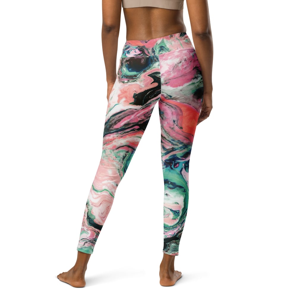 Image of Yoga Art Leggings