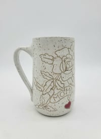 Image 1 of White Mom Rose Mug  