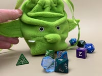 Image 1 of Orc Dice Bag for DnD etc. gamers 