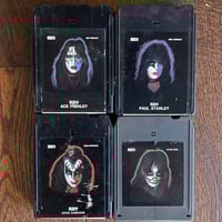 Lot Of all 4 Kiss solo albums on 8 Track! 