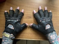 Image 9 of SANTA CRUZ OG LEATHER GLOVES 