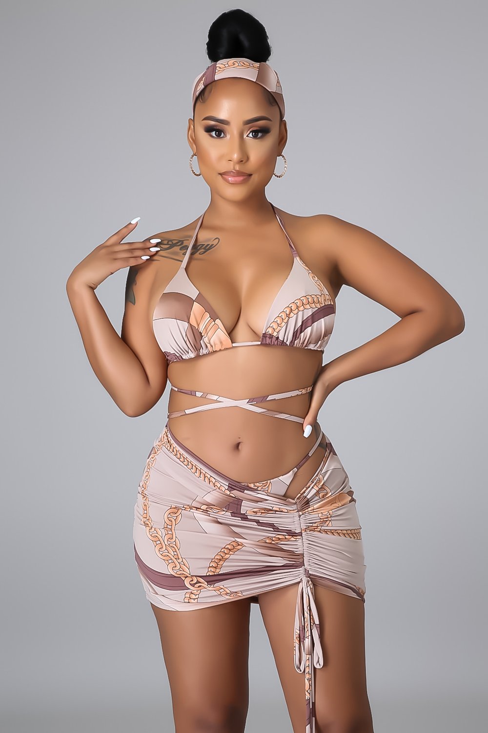 Image of GETTING WILD SKIRT SET