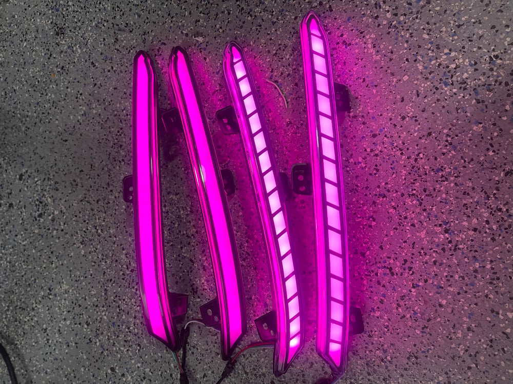 2018-2022 Honda Accord Bumper Reflector Custom Rgb