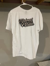 Image 1 of White new logo t shirt