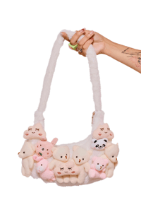 beary daydreams plushie bag