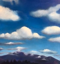 Oil Painting Catskill Mountains 