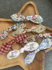 Image 1 of Pretty Bow Hair Ties