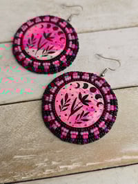 Image 2 of Pink Moon Pourfection earrings 