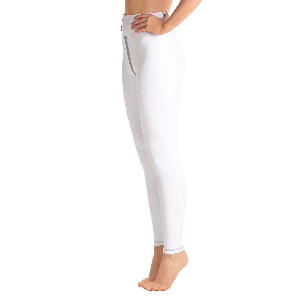 Image of Stats Up_Red Logo: Yoga Leggings