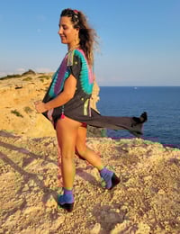 Image 3 of Rainbow Tdye Caftan