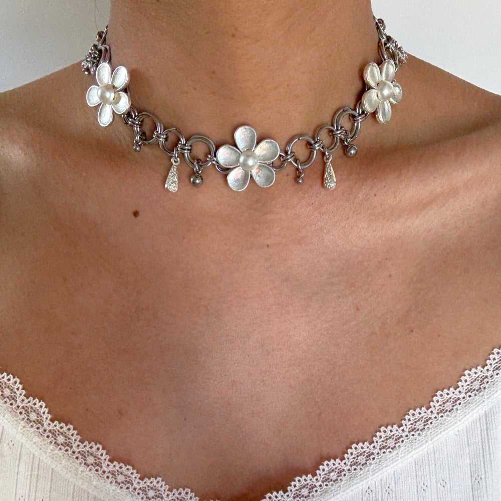 Image of Baby's Breath Chain Necklace
