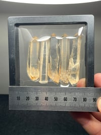 Image 6 of Golden Quartz Points Congo Africa #2733