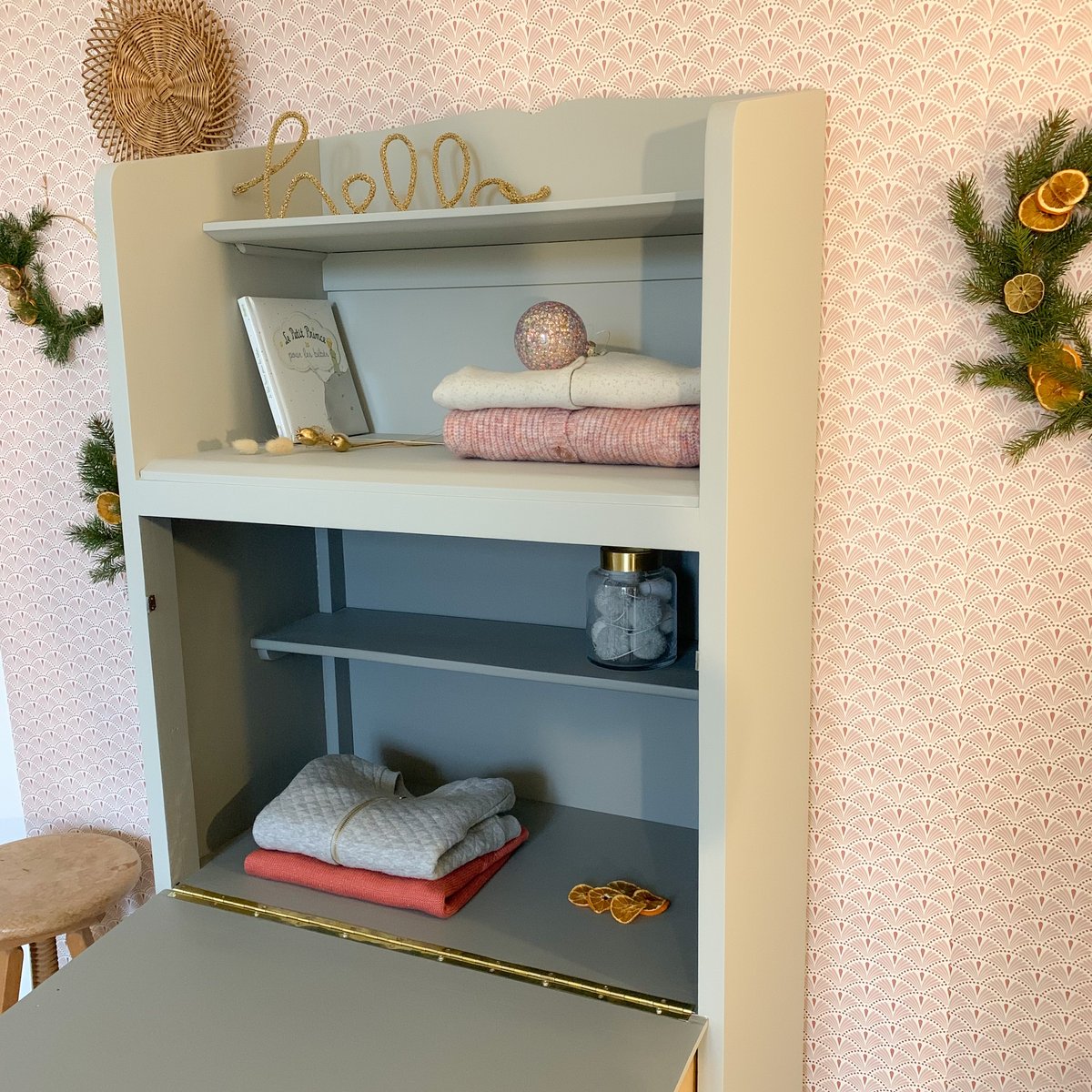 Image of VENDUE/SOLD OUT Commode Bibliothèque Palmette