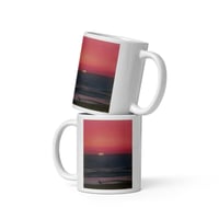 Image 2 of California Sunset White glossy mug 