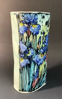 Image 2 of “Iris latifolia” vase