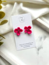 Fushia Studs